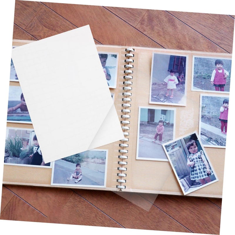 20pcs Self-Sealing Photo Laminating Sheets Lamination Pouches for Document Protection and Dustproof Film for Photos and Important Papers - Image 5