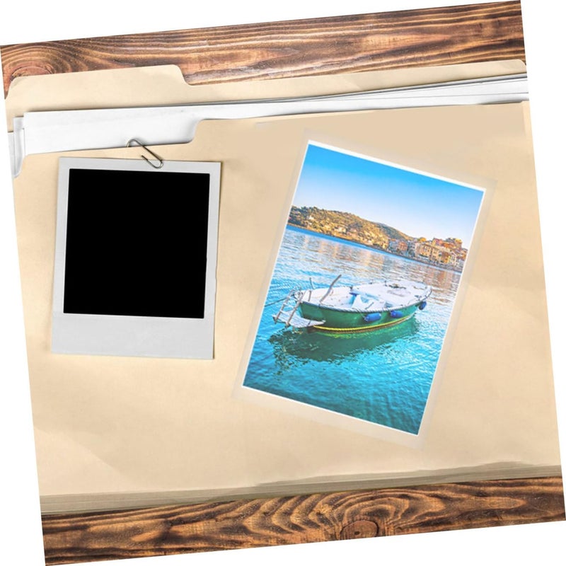 20pcs Self-Sealing Photo Laminating Sheets Lamination Pouches for Document Protection and Dustproof Film for Photos and Important Papers - Image 4