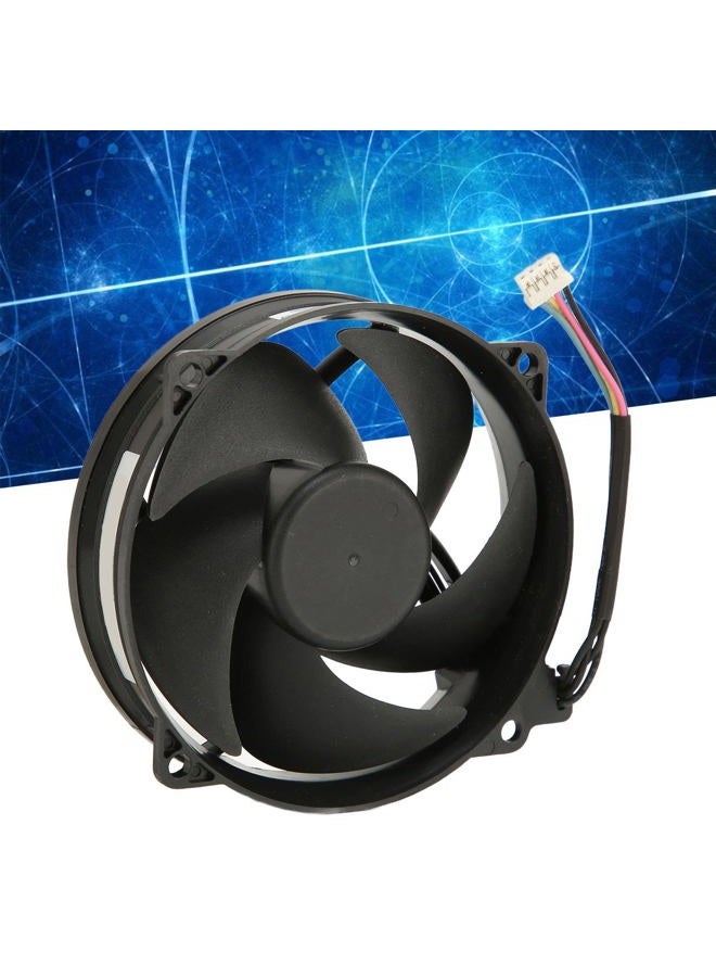 Yoidesu Replacement Internal Cooling Fan for Xbox 360 Slim, Game Console CPU Heat Sink Cooler Fan, Excellent Heat Dissipation, Simple and Lightweight, Wear Resistant and Durable - Image 4