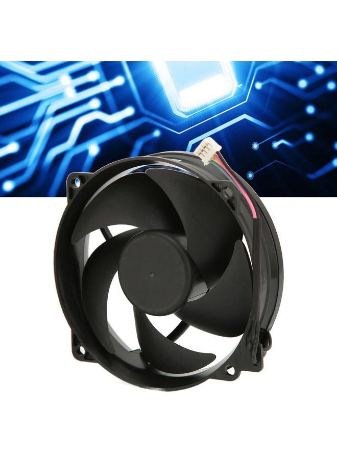 Yoidesu Replacement Internal Cooling Fan for Xbox 360 Slim, Game Console CPU Heat Sink Cooler Fan, Excellent Heat Dissipation, Simple and Lightweight, Wear Resistant and Durable - Image 5