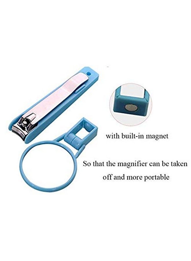 KMDJG Nail Cutter With Magnifying Glass Extra Large Nail Clipper Stainless Steel Fingernail Magnifier Scissors Toenails Clippers For Elderly Children - Image 4
