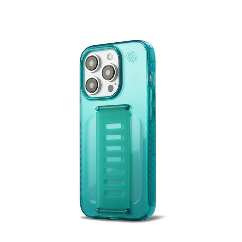 Grip2U iPhone 15 Pro 6.1" SLIM Teal – Premium Protective Accessory, Durable Material, Shock Resistant - Image 2