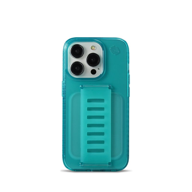 Grip2U iPhone 15 Pro 6.1" SLIM Teal – Premium Protective Accessory, Durable Material, Shock Resistant - Image 1
