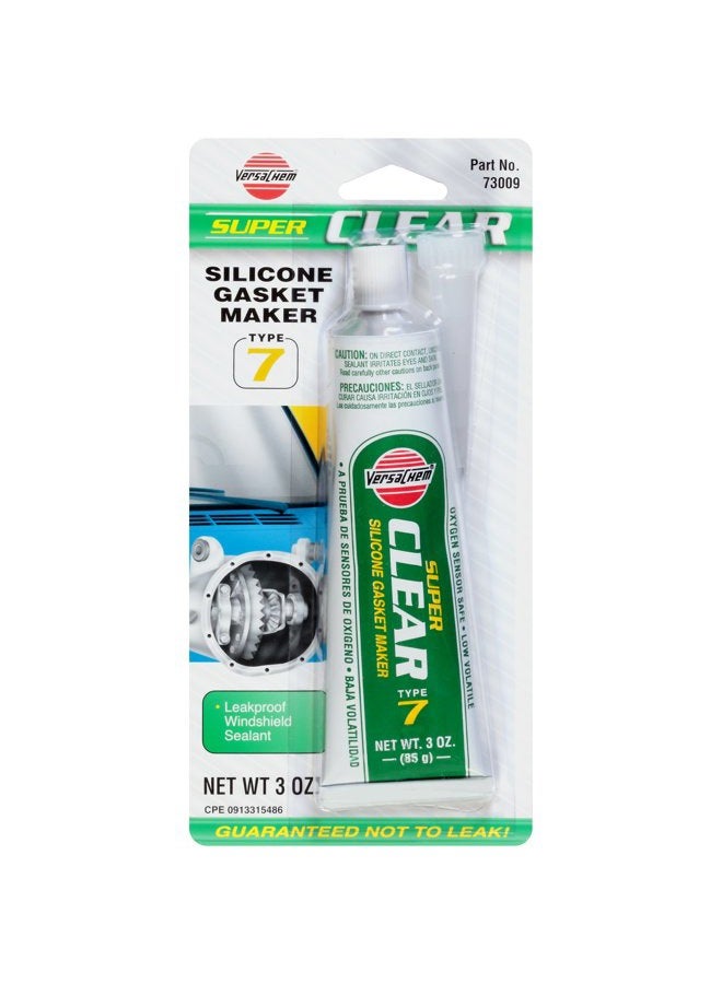 73009 Super Clear Silicone - 3 oz.