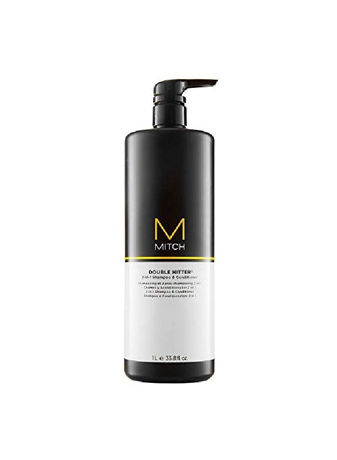 Mitch Paul Mitchell Mitch Double Hitter 2In1 Shampoo & Conditioner For Men For All Hair Types - Image 2