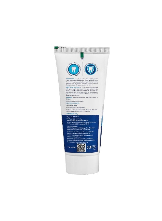 Dente91 Enamel Pro Toothpaste, Daily Advanced Protection | Repairs Cavities | Fights Gum Disease | Reduces Bad Breath | Strengthens Enamel | Sensitivity Relief | Pack of 1, 1 X 100g - Image 2