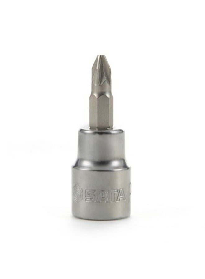 SATA SC22402 3/8" Drive Pozidriv Bit Socket 2 - Image 1