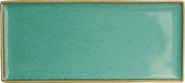 بورلاند Seasons Turquoise Baton Cake Plate 35cm