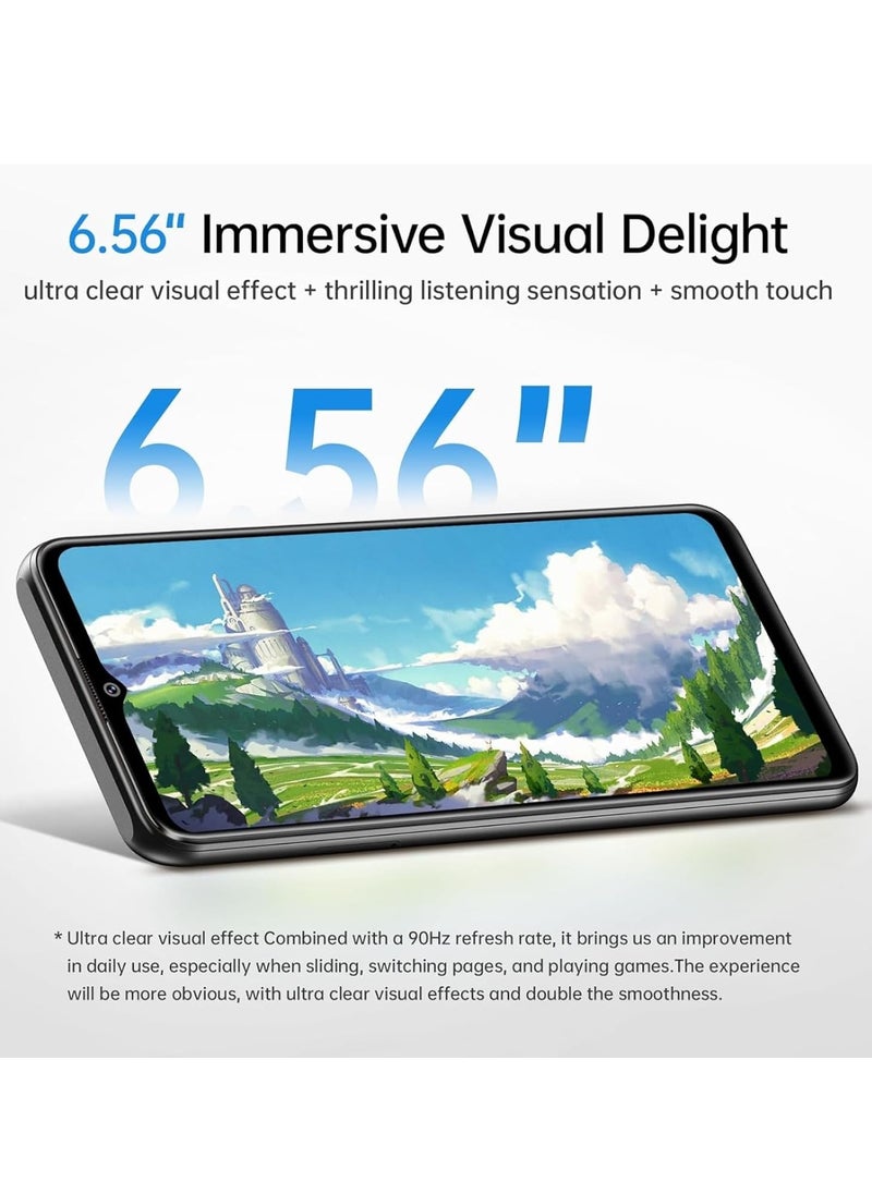 Cubot Note 21 Unlocked Cell Phone, Smartphone Android 13, 12GB RAM (6GB+6GB Extended), 128GB ROM, 5200mAh Battery 6.56" HD+ Display, 50MP Rear Camera, Dual SIM (Black)  - Image 2