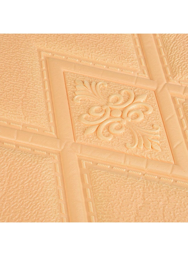 فوبيري ملصق جداري ثلاثي الأبعاد وذاتي اللصق وعلى شكل بلاط سيراميك متعدد الألوان 28X28X1سم - Image 2