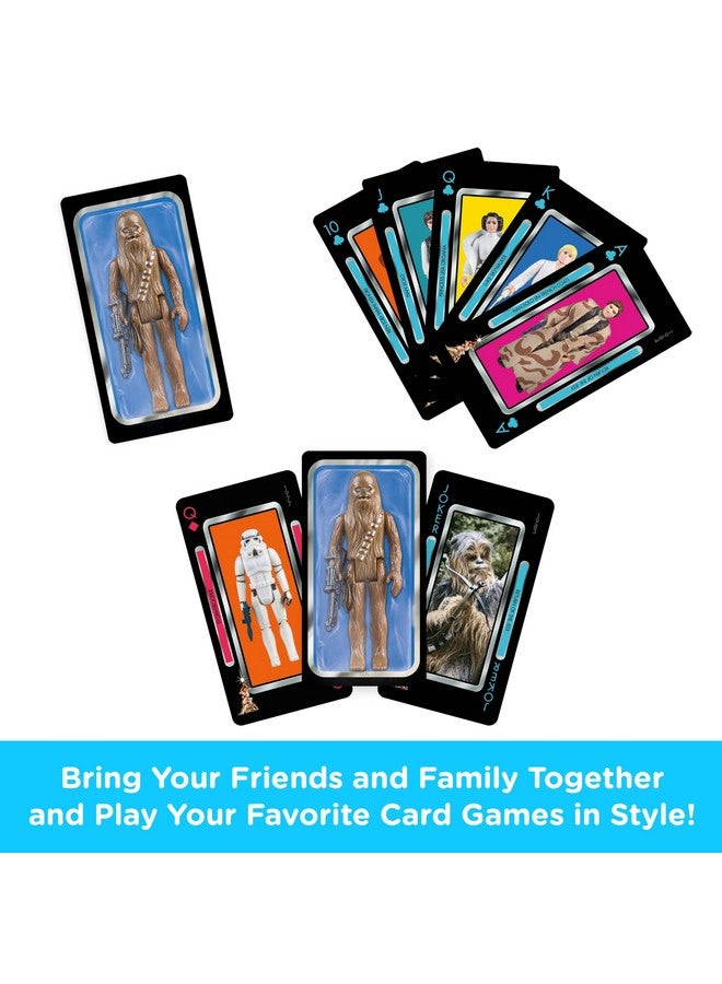 Aquarius Star Wars Chewbacca Premium Playing Cards - Chewbacca Themed Deck of Cards for Your Favorite Card Games - Officially Licensed Star Wars Merchandise & Collectibles - Image 2