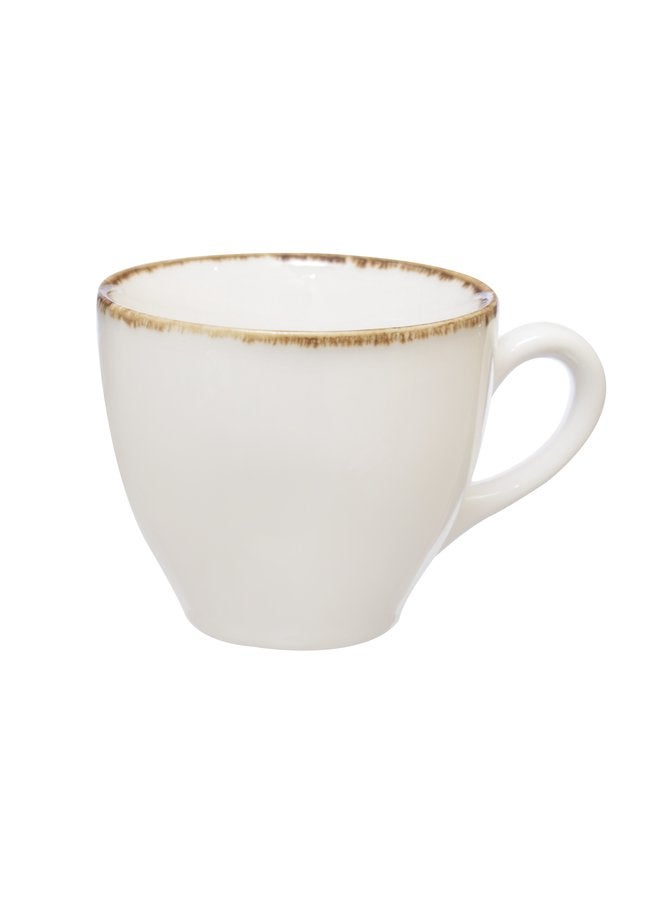 Kutahya Coffee Cup 100 ML & Saucer 12 CM Atlantis Decorated - Image 5