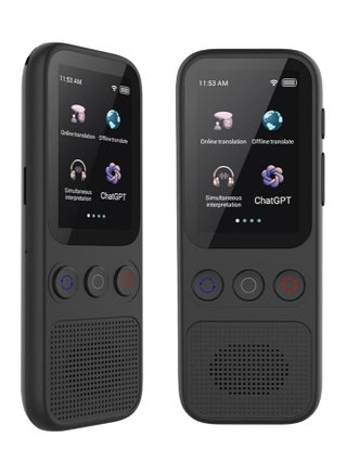 Language Translator Device, 138 Languages Supported, Instant Offline Language Translator Device, Voice Translator Offline, Portable Two-Way Real-Time Language Translator for Travel Business - pzsku/ZB63D0378E8D55C02FA41Z/45/_/1735637848/bd5ef76c-a857-4ed9-9175-cc4bc359fdbf