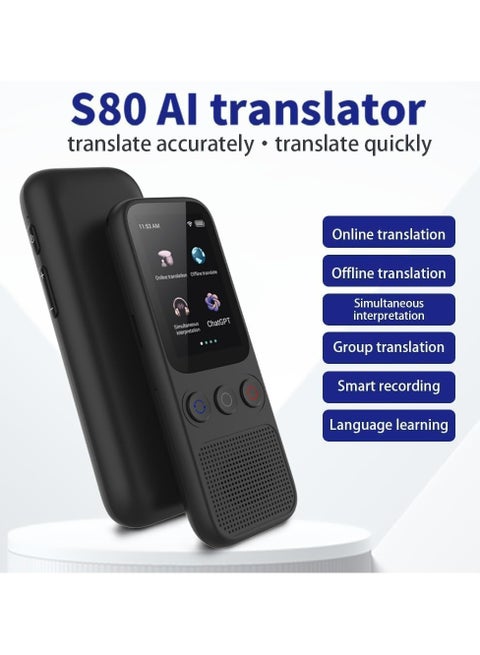 Traducteur De Langue AI Language Translator Device – Real-Time Voice Translation For 150+ Languages Real-time Voice Translator