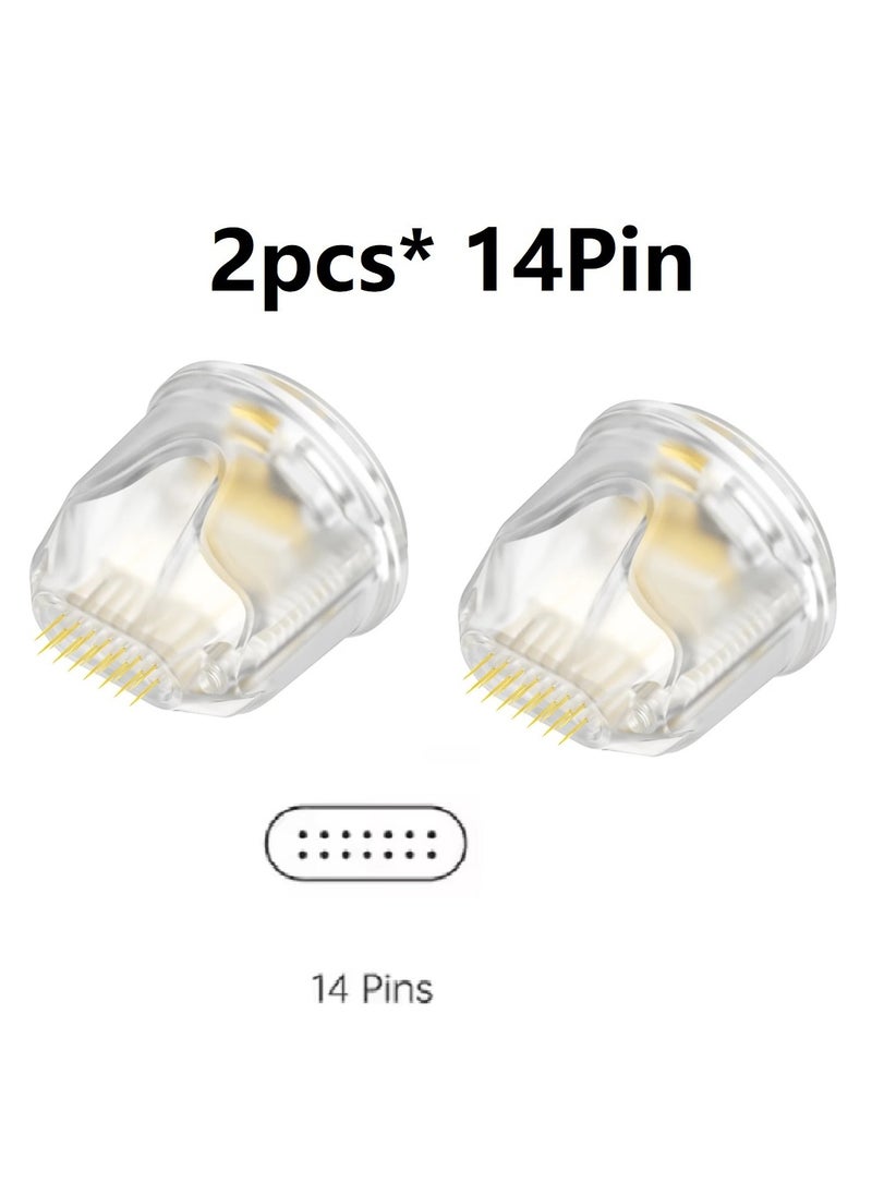 Bio - 2-Pieces 14Pin Replacement Cartridges Needle for Bio.pen Pen Q2 - Image 1
