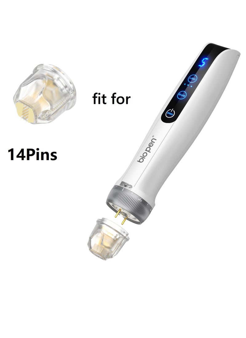 Bio - 2-Pieces 14Pin Replacement Cartridges Needle for Bio.pen Pen Q2 - Image 1