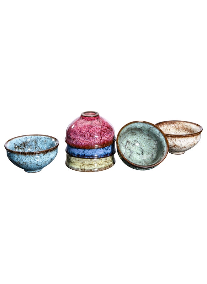 AL SANIDI Decorative patterned cup, Coffee cup for trips and travel, Multicolored , capacity 70 ml  - Image 2