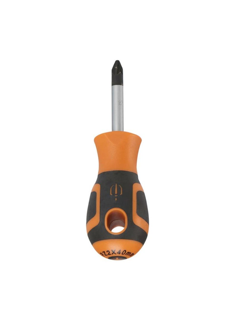 Magnusson's Garden Magnetic Stubby Screwdriver WBlade Sc46 4cm 