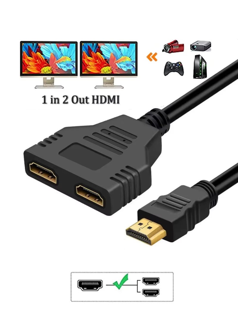FUJISHKA HDMI Splitter 1 in 2 Out – 15CM – Compatible with All HDMI Output Devices  - Image 4