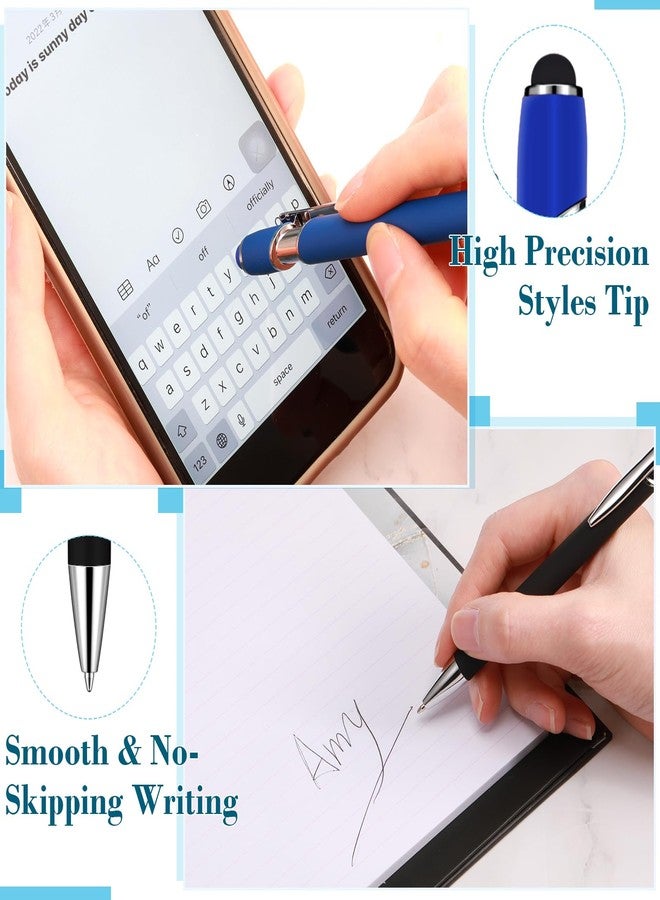 Konohan 100 Pieces Stylus Pen 2 in 1 Ballpoint Pen with Stylus Tip for Touch-Screen Phone Tablet, Touchscreen Devices - Image 3