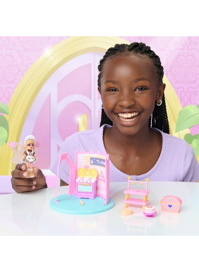 Royale High Baking Class Playset - 1 Doll, 6 Accessories - Fits Inside Castle Playset - Virtual Item Code Included - Ages 5+ - Image 3