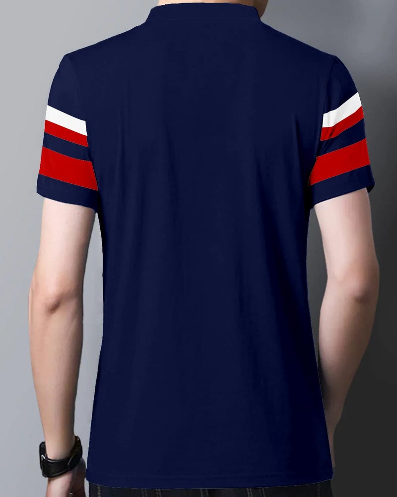 AUSK Polo Tshirt for Men Color-Blue,Size-Small - Image 2