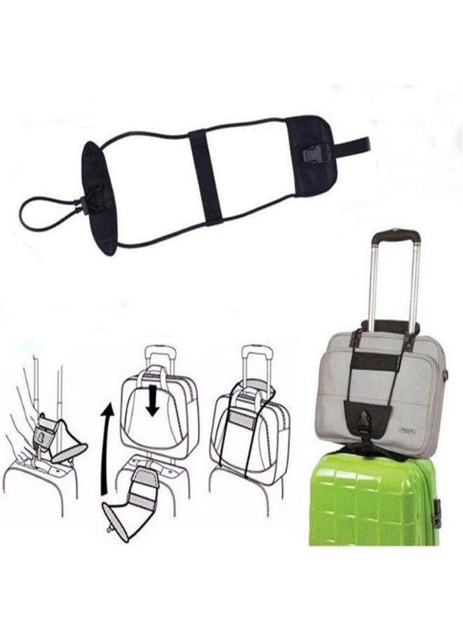 Adjustable Luggage Strap Elastic Suitcase Belt Travel Baggage Fixing Band - Image 1