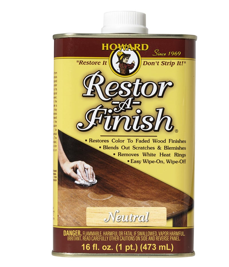 Howard Products RF1016 RF3016 Restor-A-Finish, 16 oz, Neutral - Image 1