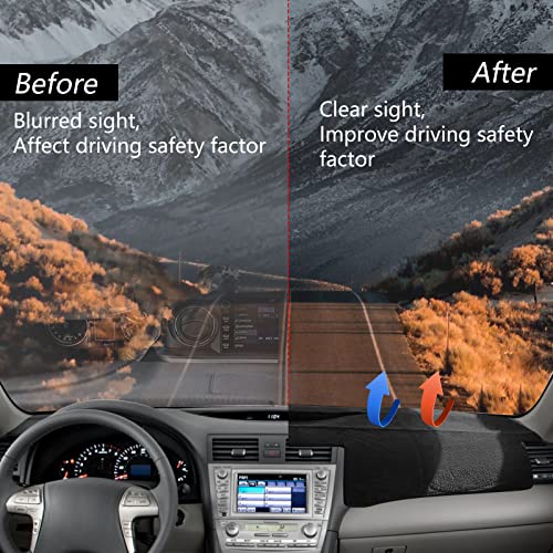 Donpida Dash Cover Mat Custom Interior Center Console Compatible with Toyota Camry 2007 2008 2009 2010 2011 Dashboard Cover Pad Carpet Protector - Image 4