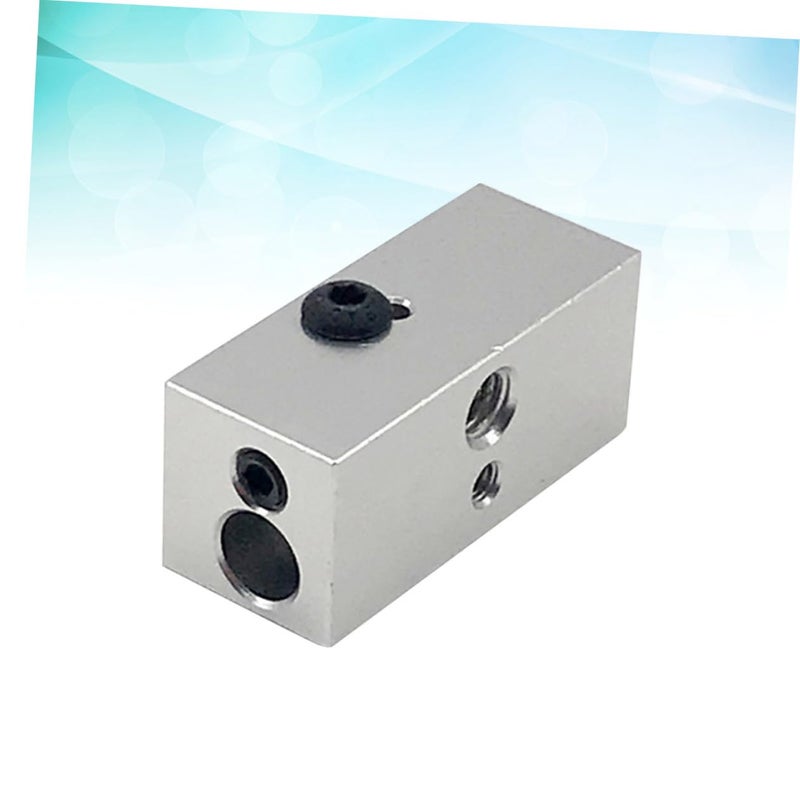 Aluminum Heating Block For 3D Printer Single Head Dual Color Mixing Extruder - Image 3