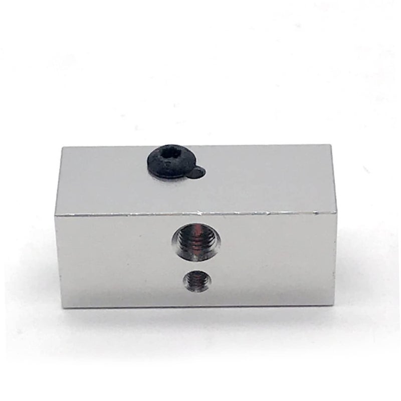 Aluminum Heating Block For 3D Printer Single Head Dual Color Mixing Extruder - Image 5