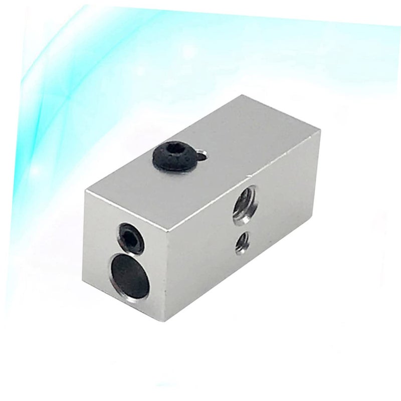 Aluminum Heating Block For 3D Printer Single Head Dual Color Mixing Extruder - Image 4