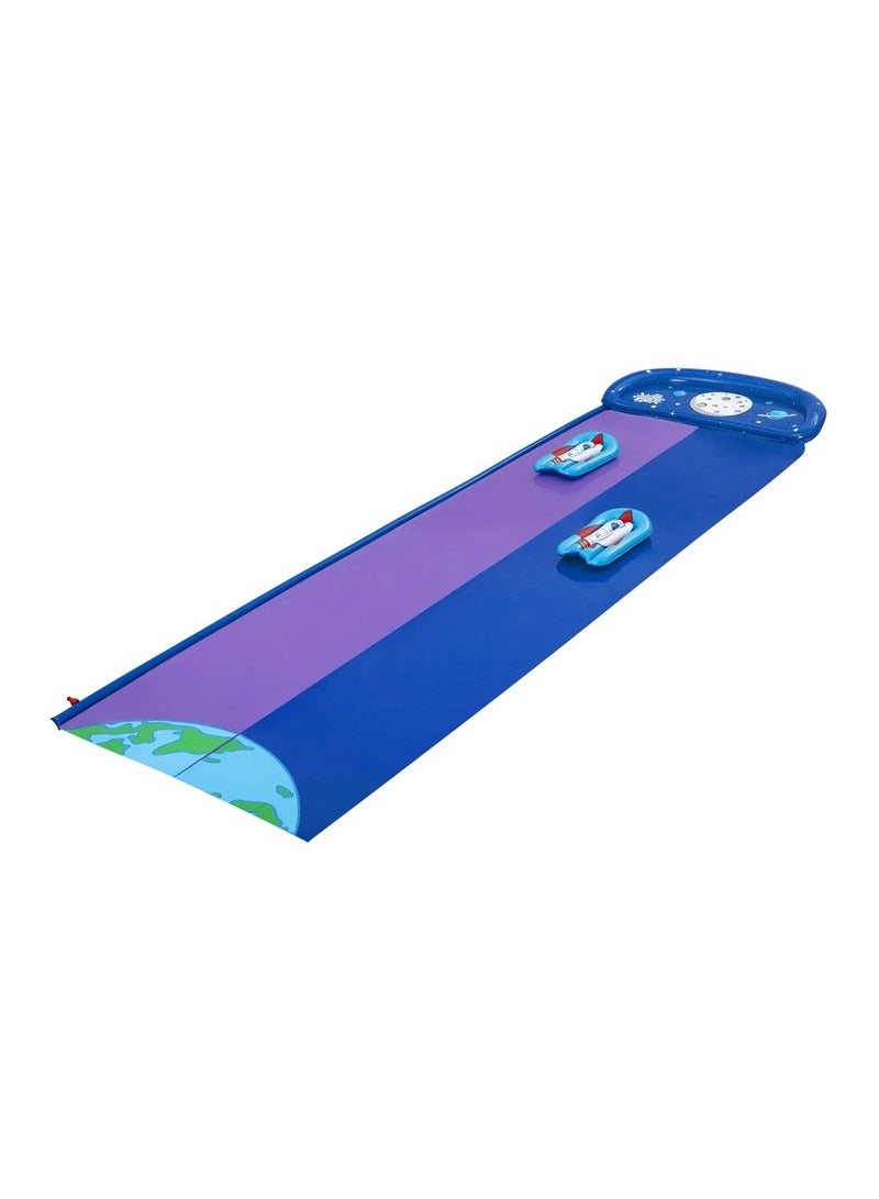 Bestway Bestway - H2OGO! 2-Person Slide Lunar Launch 488 x 138 cm - 52642  - Image 2
