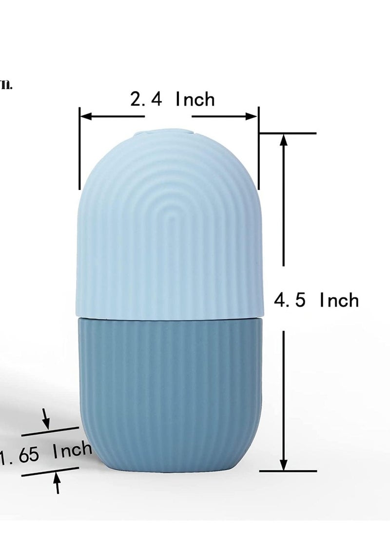 Glowudz Glowudz Silicone Face Massage Ice Roller Blue  - Image 4