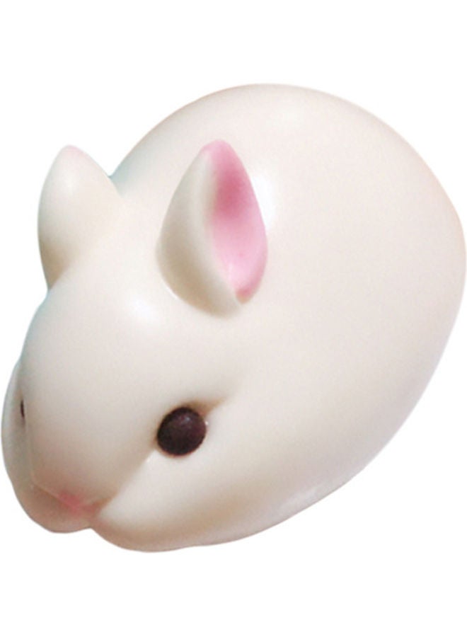 نيبمينينت قالب من السيليكون بتصميم حيوان ثلاثي الأبعاد أبيض/ وردي 5x3.5سم - Image 1