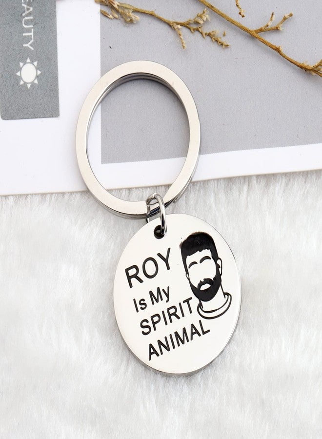 ميوسبارك سلسلة مفاتيح مستوحاة من مسلسل MYOSPARK التلفزيوني، هدية لمحبي روي: روي هو حيواني الروحي (R Spirit Animal KC) - Image 3