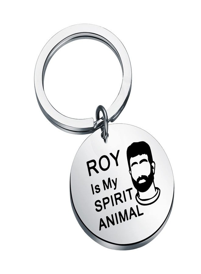 ميوسبارك سلسلة مفاتيح مستوحاة من مسلسل MYOSPARK التلفزيوني، هدية لمحبي روي: روي هو حيواني الروحي (R Spirit Animal KC) - Image 1