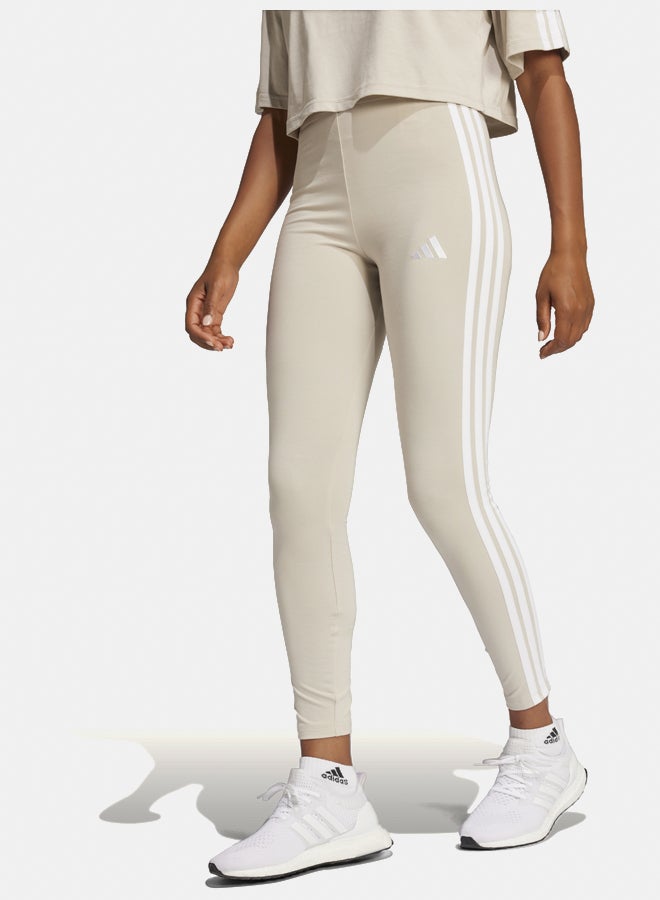 Adidas essentials 3-stripes cotton women's leggings  - Image 1