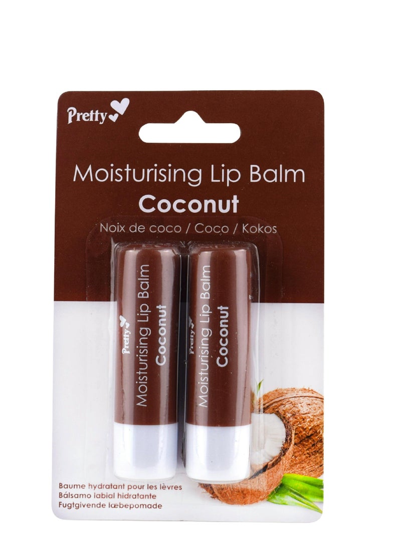 Pretty Moisturising Lip Balm - Coconut 4.3g