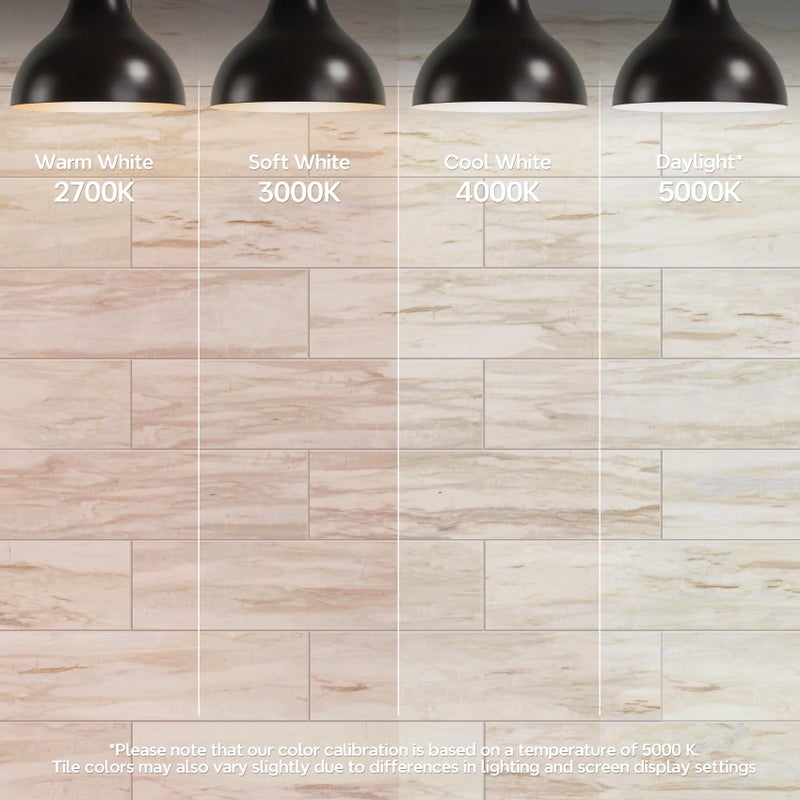 Vamos Tile 40-Piece Glossy Eurasian Wood Grain Peel and Stick Backsplash Wall Tiles with White Grout, 3" x 12" PVC Faux Stone Backsplash Tiles for Kitchen, Bathroom, Laundry Room, Camper, Fireplace - Image 5
