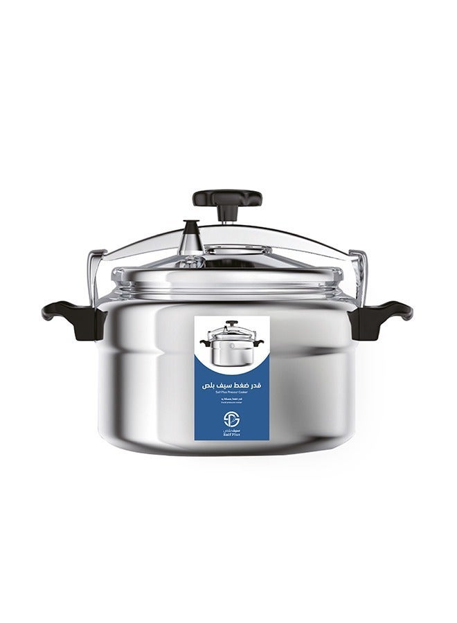 Saif Plus 6 Pack of Saif Plus Aluminium Pressure Cooker Silver 5 Liters - Image 2