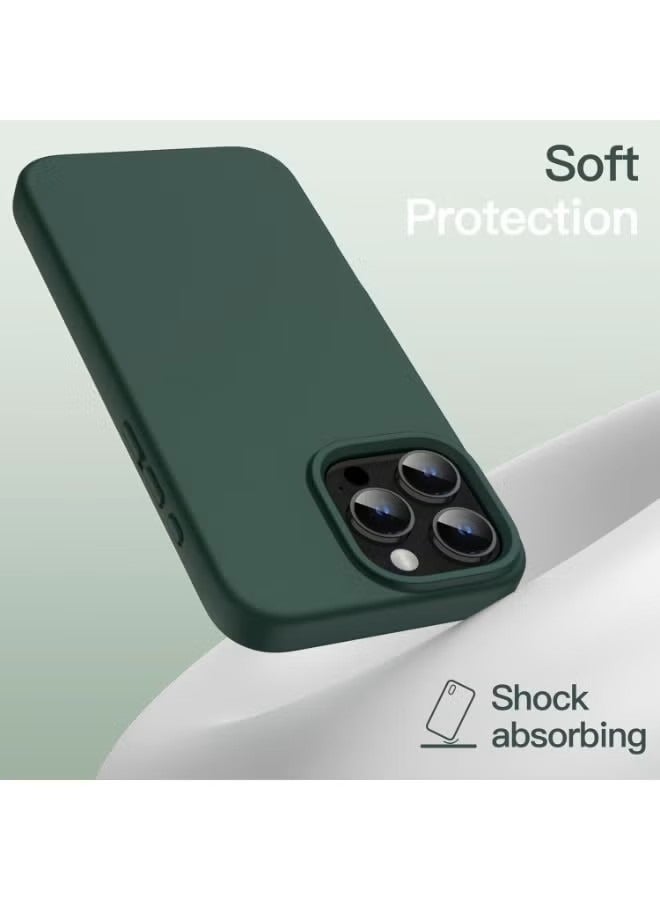 general Liquid Silicone Case for iPhone 16 Pro Max - Soft Touch, Shockproof, Anti-Scratch Protective Phone Cover with Microfiber Lining - Full-Body Protection - Image 2