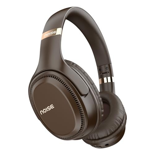 Noise Airwave Max 3 Bluetooth On Ear Headphones with 70H Playtime, 40mm Driver, Low Latency(up to 45ms),Dual Pairing, BT v5.3 (Dark Brown) - Image 1