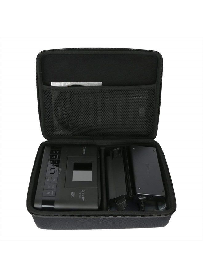 Khanka Hard Travel Case Replacement for Canon Selphy CP1200 / CP1300 / CP1500 Black Wireless Color Photo Printer, Case Only - Image 2