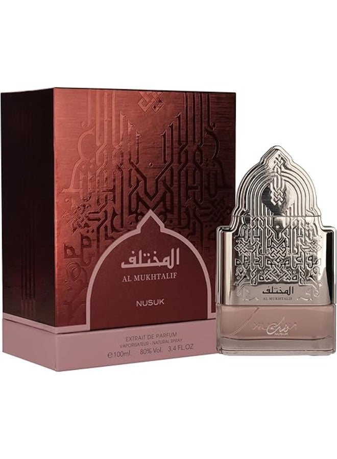 Nusuk Al Mukhtalif Women Extrait De Parfum | Long Lasting Perfume with Juicy Fruits, Aromatic Greens & Warm Woods | Bold Feminine Fragrance | 100ml - Image 1