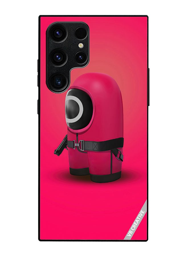 VR CREATIVE Protective Case Cover For Samsung Galaxy S25 Ultra Squid Game Design Multicolour