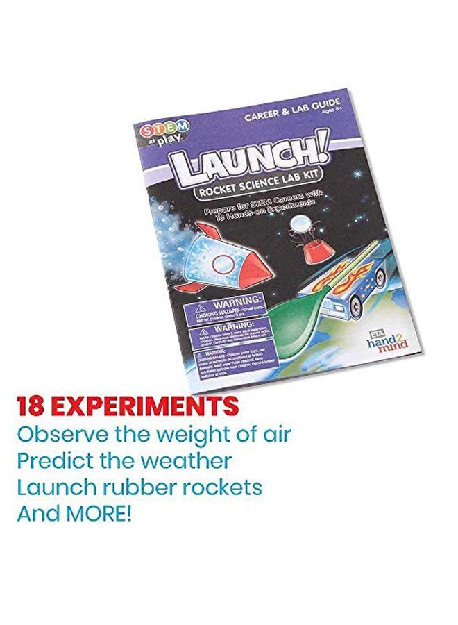 hand2mind Launch Rocket Kids Science Kits 18 Stem Experiments And Activities Make Your Own Rocket Solar System & Rocket Races ; Educational Toys ; Stem Authenticated - Image 3