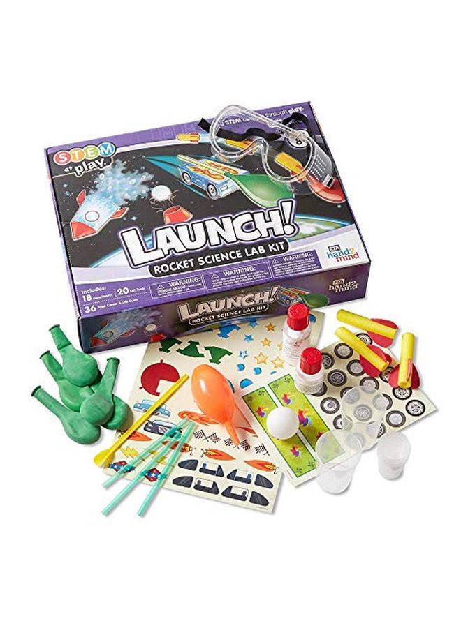 hand2mind Launch Rocket Kids Science Kits 18 Stem Experiments And Activities Make Your Own Rocket Solar System & Rocket Races ; Educational Toys ; Stem Authenticated - Image 5