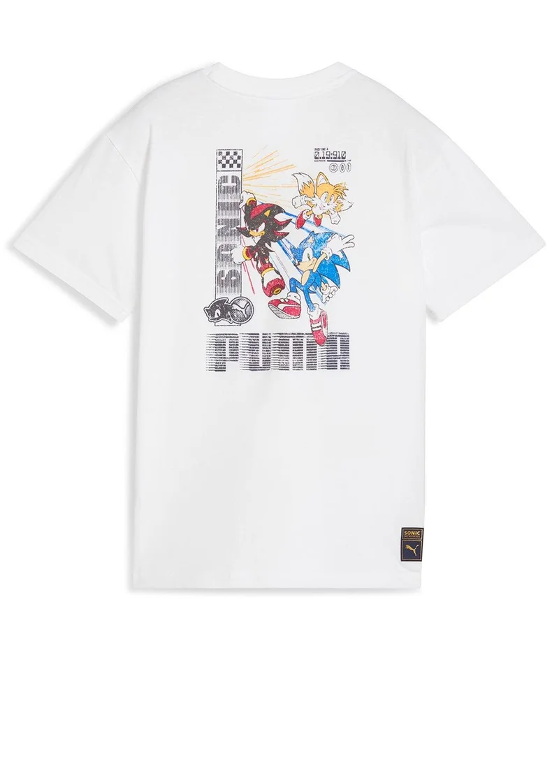 بوما تيشيرت برسومات سونيك المريح