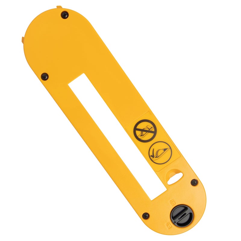 Tongass Dado Throat Plate Compatible With Dewalt 10"" Portable Table Saw (Dwe7490 Dwe7491 Dwe7491Rs Dwe7492) - Made From Aluminum Alloy - Image 1